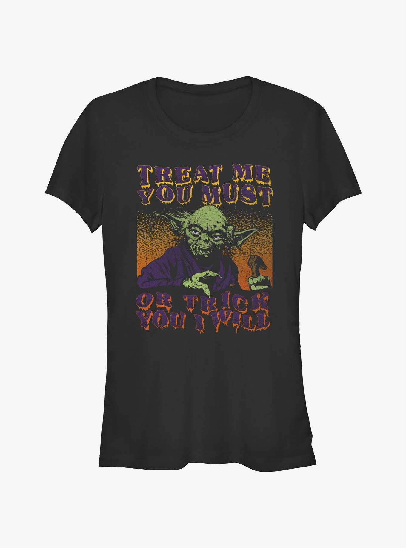 Star Wars Yoda Treat You Must Girls T-Shirt, , hi-res