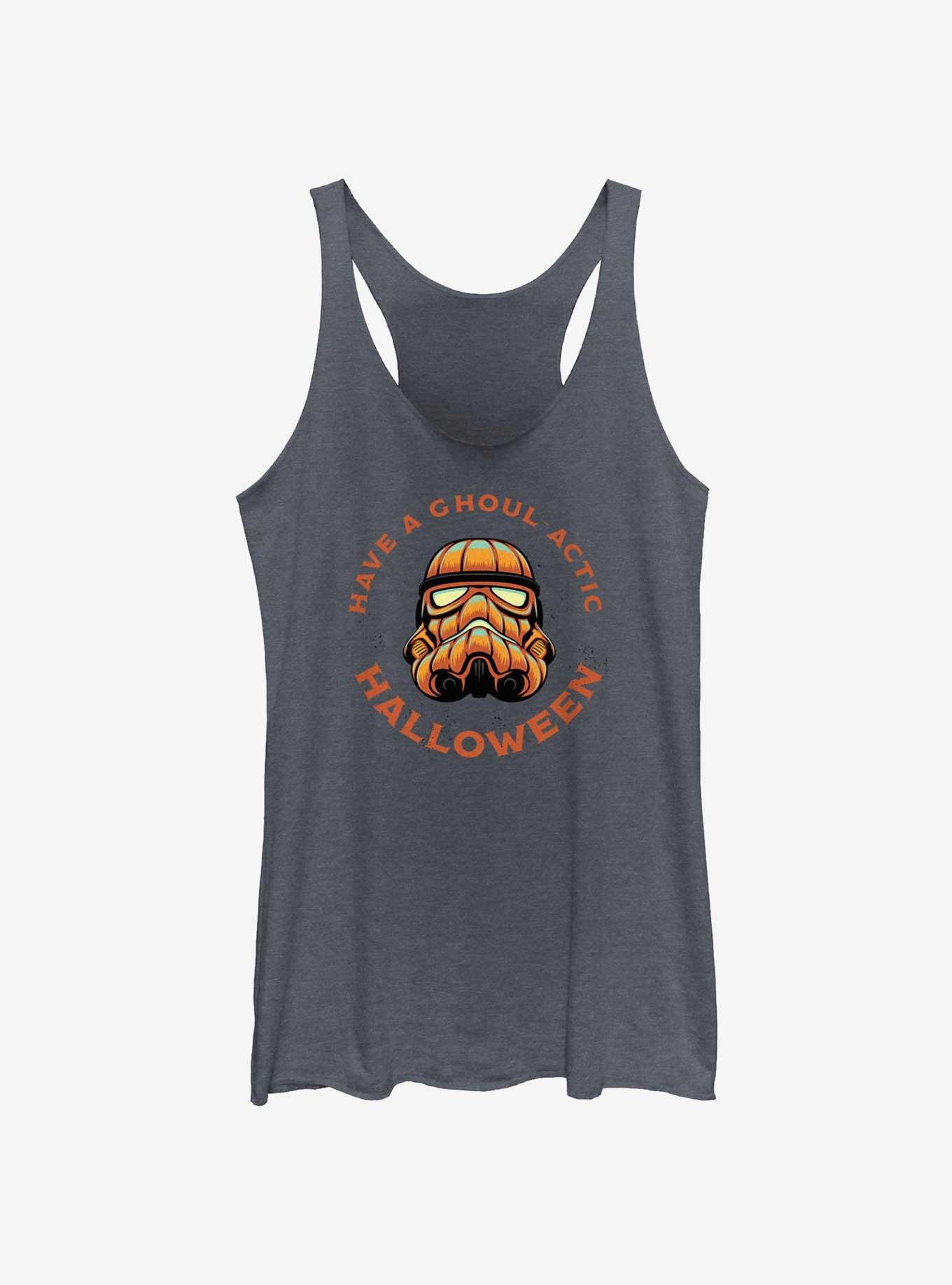 Star Wars Pumpkin Trooper Ghoul-actic Halloween Girls Tank