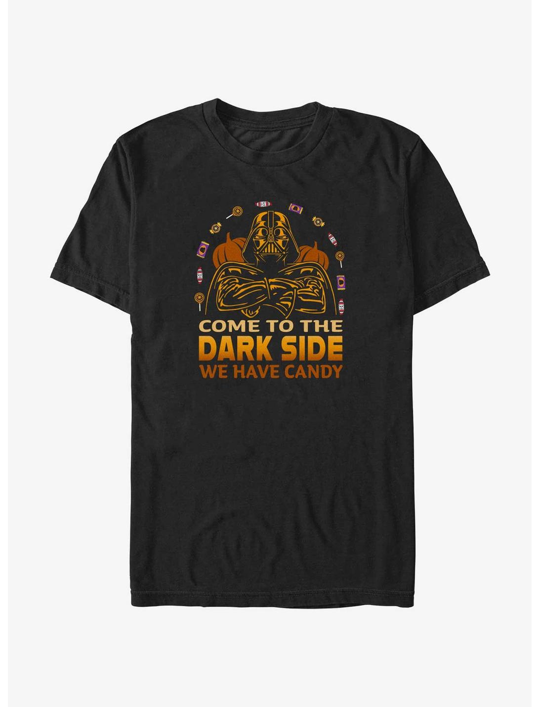 Star Wars Vader Dark Side Has Candy T-Shirt, BLACK, hi-res