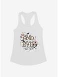 The School For Good And Evil Be As Good or Evil Girls Tank, WHITE, hi-res