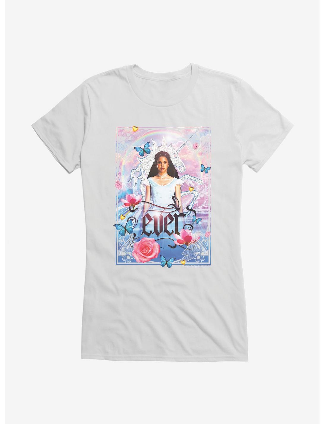 The School For Good And Evil Agatha Ever Girls T-Shirt, WHITE, hi-res