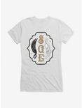 The School For Good And Evil Swan Logo Girls T-Shirt, WHITE, hi-res