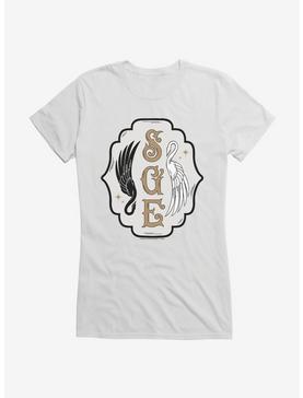 The School For Good And Evil Swan Logo Girls T-Shirt, , hi-res