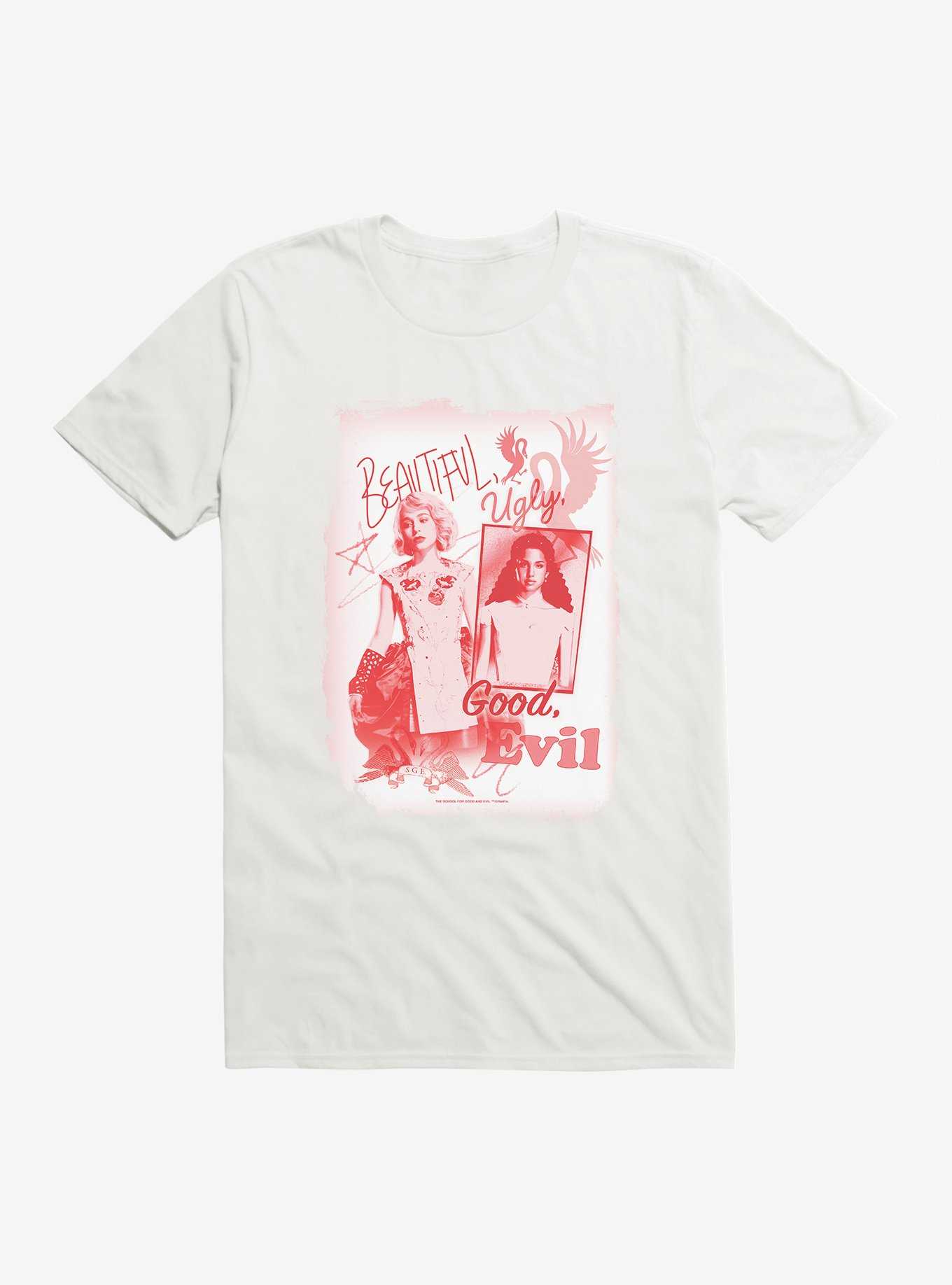 The School For Good And Evil Agatha Sophie Scrapbook T-Shirt, , hi-res