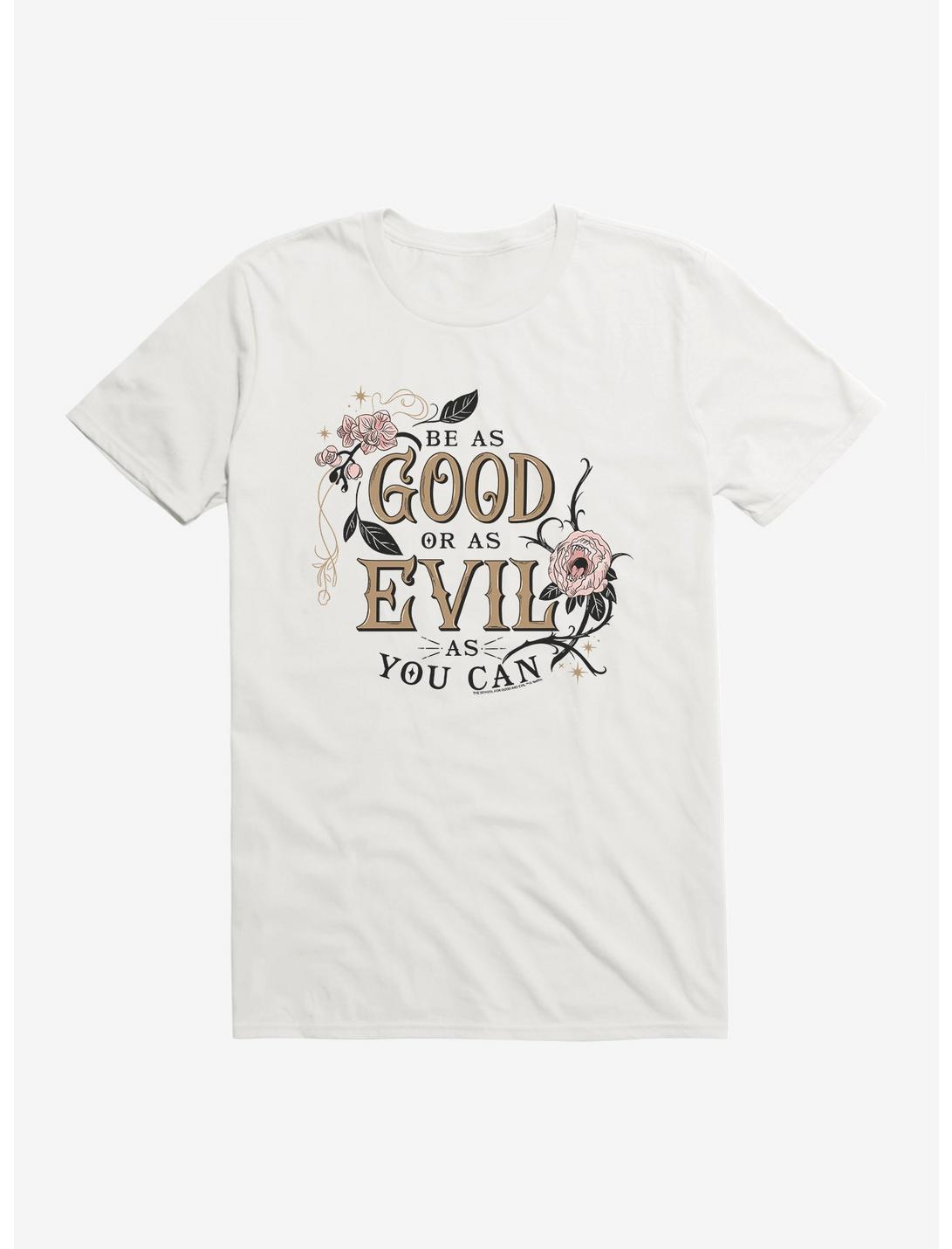 The School For Good And Evil Be As Good or Evil T-Shirt, WHITE, hi-res
