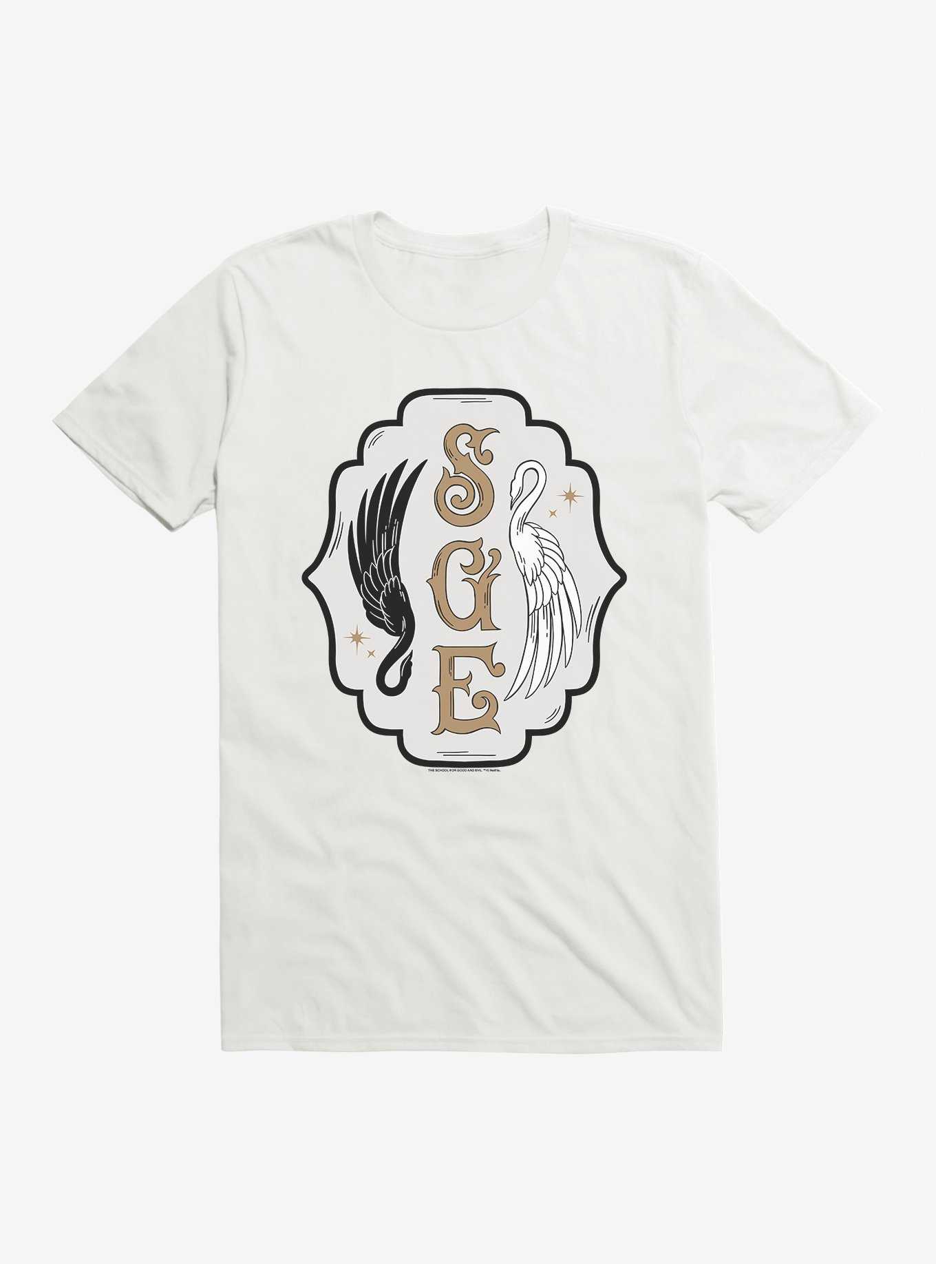 The School For Good And Evil Swan Logo T-Shirt, , hi-res