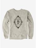 The School For Good And Evil Back Off Sweatshirt, OATMEAL HEATHER, hi-res