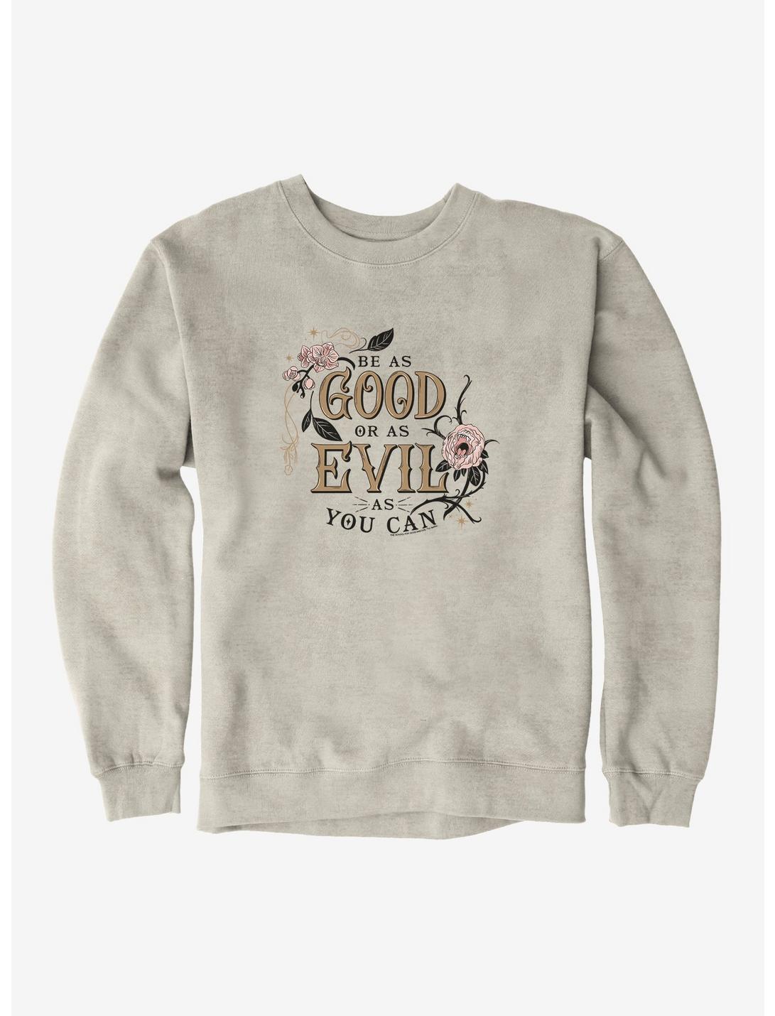 The School For Good And Evil Be As Good or Evil Sweatshirt, OATMEAL HEATHER, hi-res