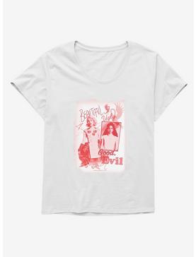 The School For Good And Evil Agatha Sophie Scrapbook Girls T-Shirt Plus Size, , hi-res