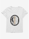 The School For Good And Evil Swan Emblem Girls T-Shirt Plus Size, WHITE, hi-res