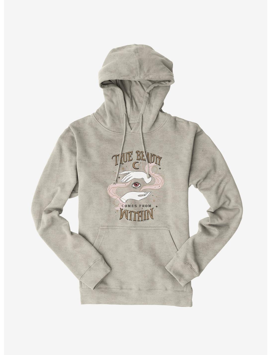 The School For Good And Evil True Beauty Hoodie, OATMEAL HEATHER, hi-res