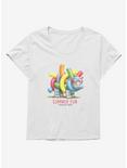 Fiona the Hippo Pool Noodle Girls T-Shirt Plus Size, WHITE, hi-res