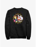 Pokemon Pichu and Delibird Holiday Party Sweatshirt, BLACK, hi-res
