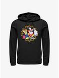 Pokemon Pichu and Delibird Holiday Party Hoodie, BLACK, hi-res