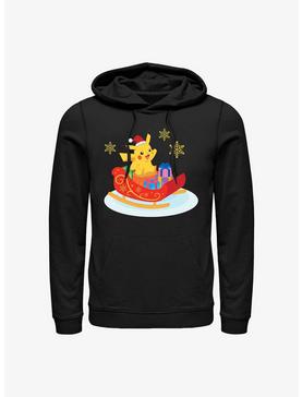 Pokemon Pikachu Sleigh Ride Hoodie, , hi-res