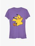 Pokemon Pikachu Happy Candy Girls T-Shirt, PURPLE, hi-res