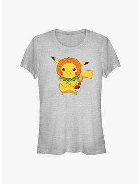 Pokemon Pikachu Pumpkin Hat Girls T-Shirt, , hi-res