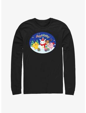 Pokemon Happy Holidays Snowman Long-Sleeve T-Shirt, , hi-res