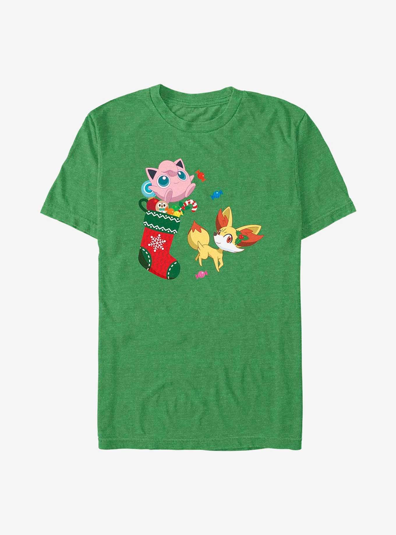 Pokemon Jiggly Puff and Fennekin Gift Stocking T-Shirt, , hi-res