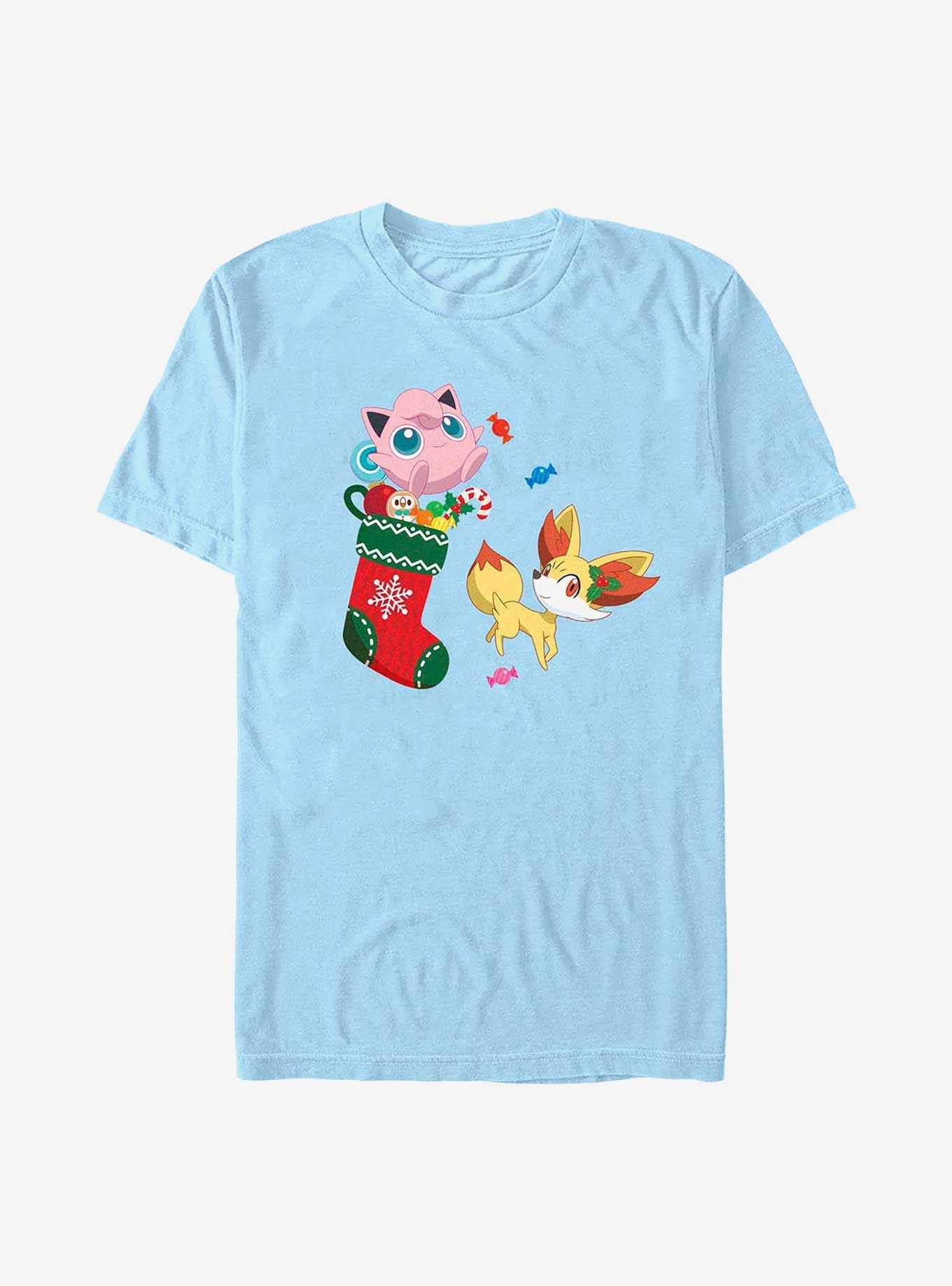 Pokemon Jiggly Puff and Fennekin Gift Stocking T-Shirt, , hi-res