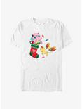 Pokemon Jiggly Puff and Fennekin Gift Stocking T-Shirt, WHITE, hi-res