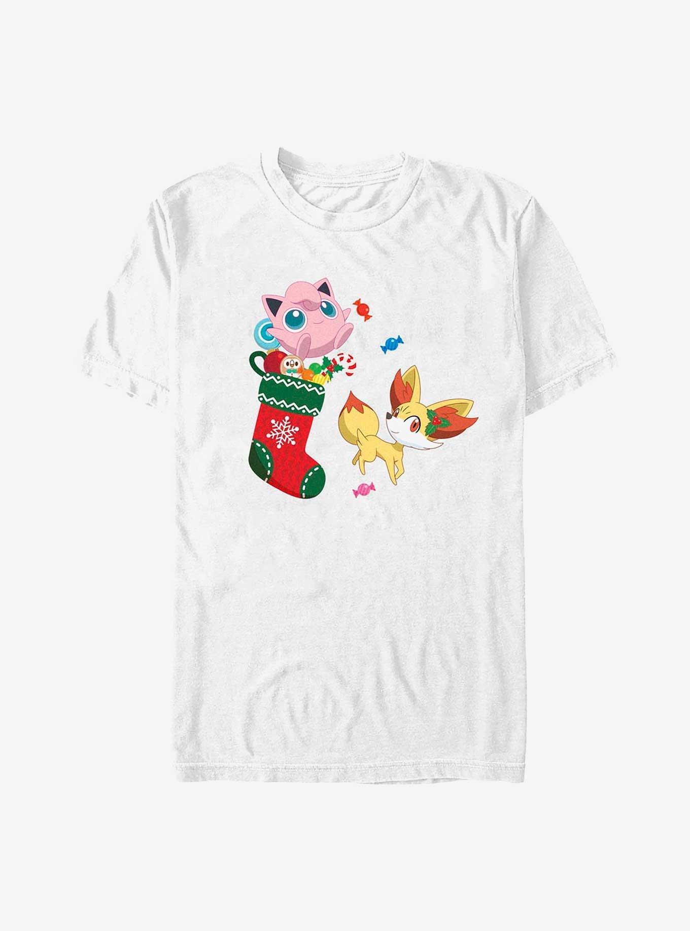Pokemon Jiggly Puff and Fennekin Gift Stocking T-Shirt, , hi-res
