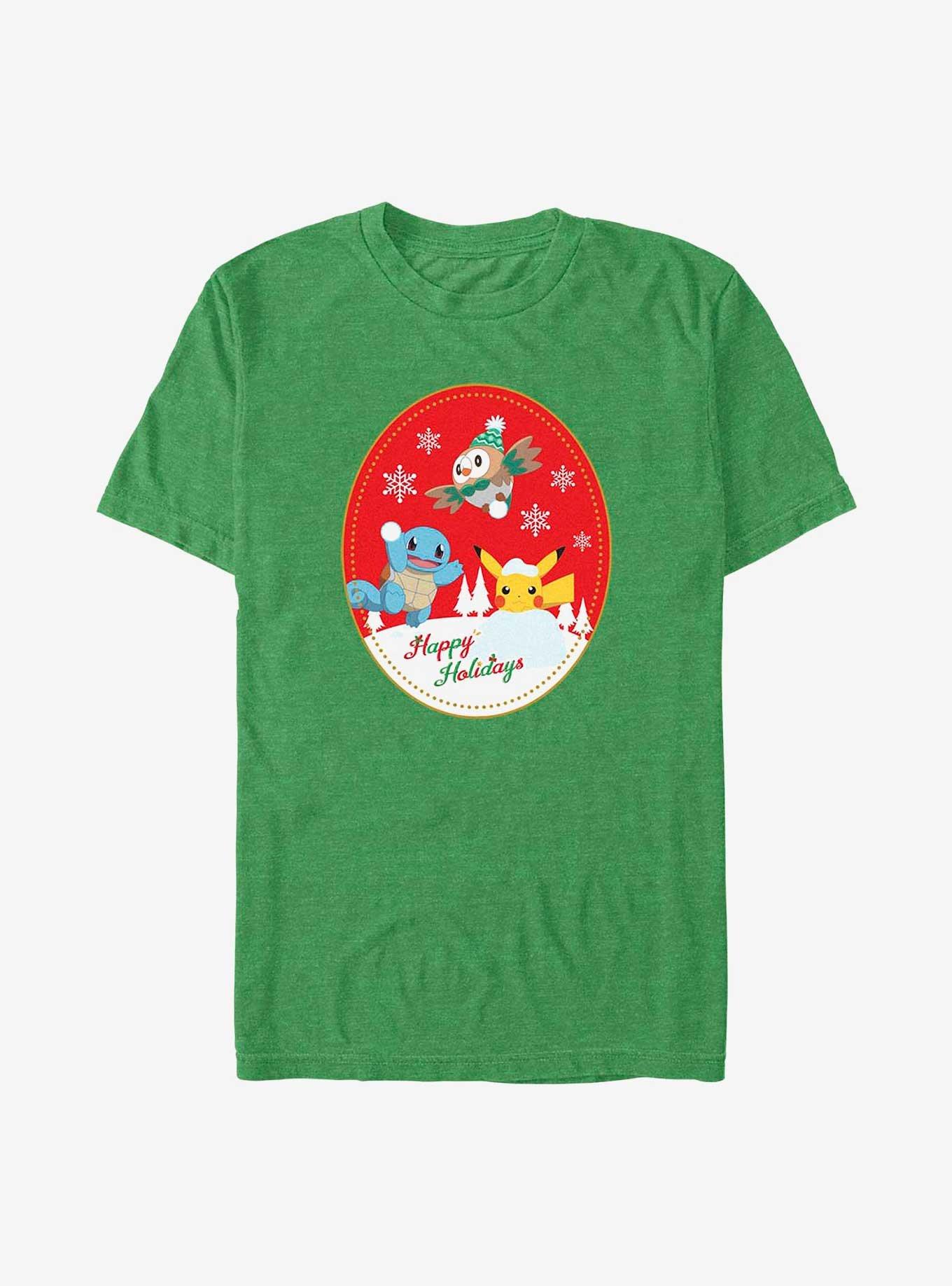 Pokemon Happy Holiday Snow Day T-Shirt, , hi-res