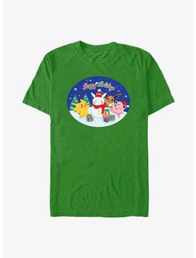 Pokemon Happy Holidays Snowman T-Shirt, , hi-res
