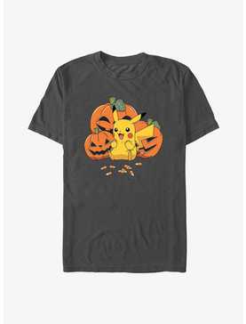 Pokemon Pikachu Pumpkins & Candy Corn T-Shirt, , hi-res