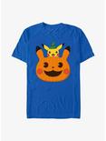 Pokemon Pumpkin Pikachu T-Shirt, ROYAL, hi-res