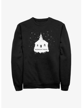 Midnight Mass Snowy Church Sweatshirt, , hi-res