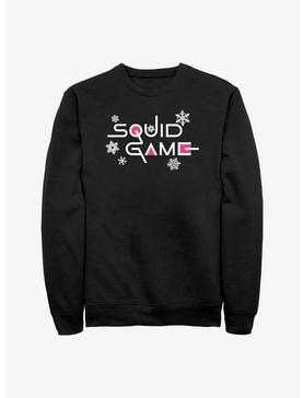 Plus Size Squid Game Snowflake Logo Sweatshirt, , hi-res