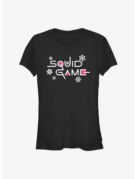 Squid Game Snowflake Logo Girls T-Shirt, , hi-res