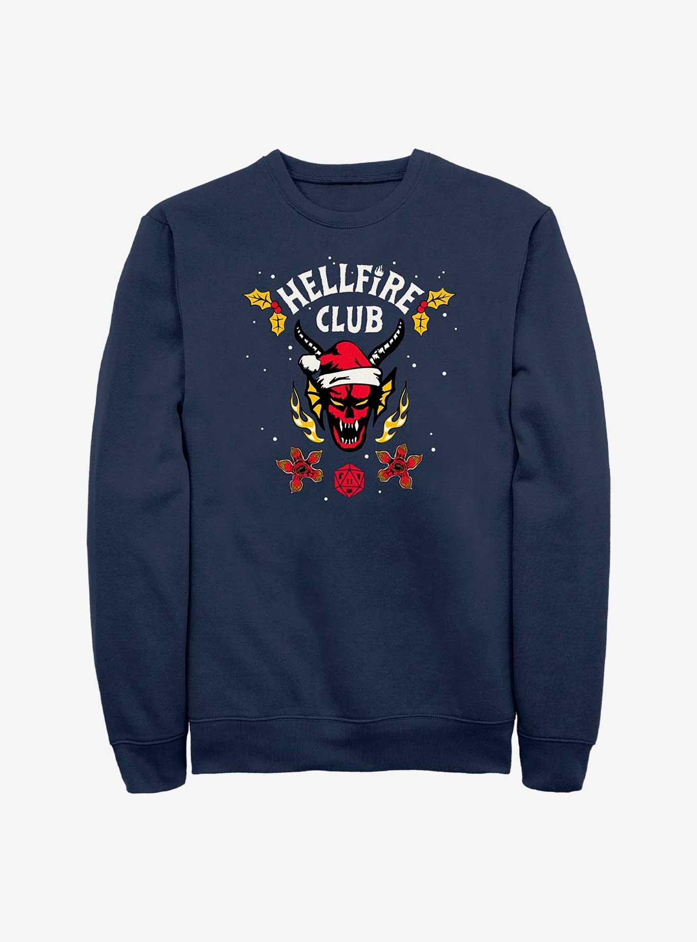 Stranger Things A Hellfire Holiday Sweatshirt, , hi-res