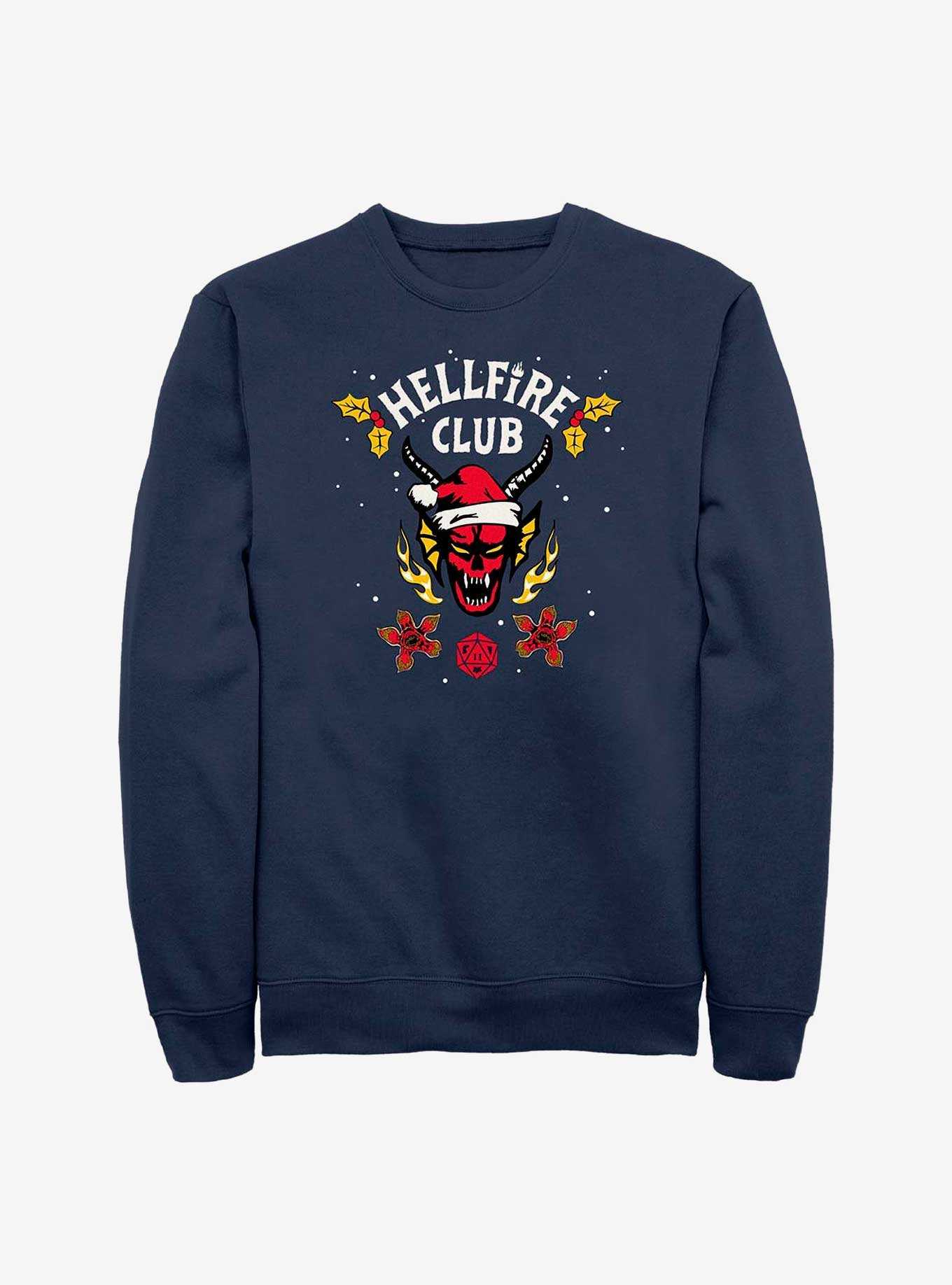 Stranger Things A Hellfire Holiday Sweatshirt, , hi-res