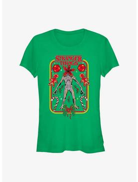Stranger Things Demogorgon Holiday Girls T-Shirt, , hi-res