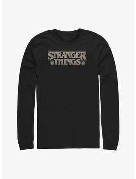 Stranger Things Knitted Logo Long-Sleeve T-Shirt, , hi-res
