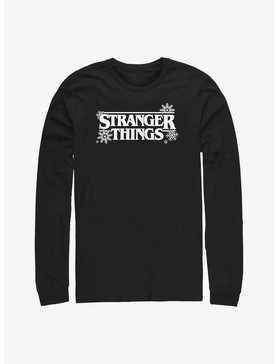 Stranger Things Snowflake Logo Long-Sleeve T-Shirt, , hi-res