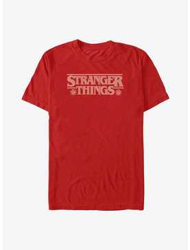 Stranger Things Knitted Logo T-Shirt, , hi-res