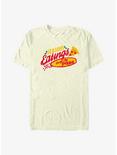 Stranger Things Season's Eatings Surfer Boy Pizza T-Shirt, NATURAL, hi-res