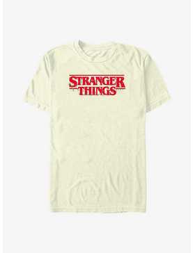 Stranger Things Christmas Lights Logo T-Shirt, , hi-res