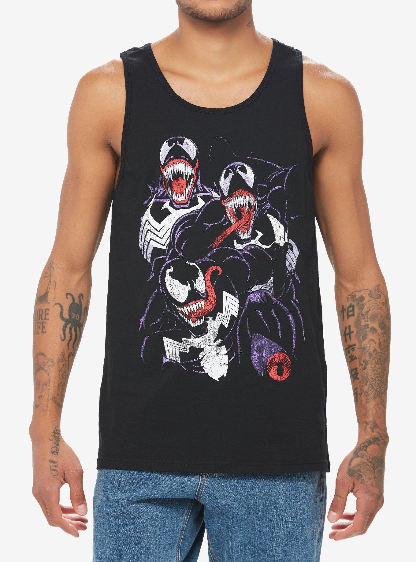 Marvel Venom Collage Tank Top, BLACK, hi-res