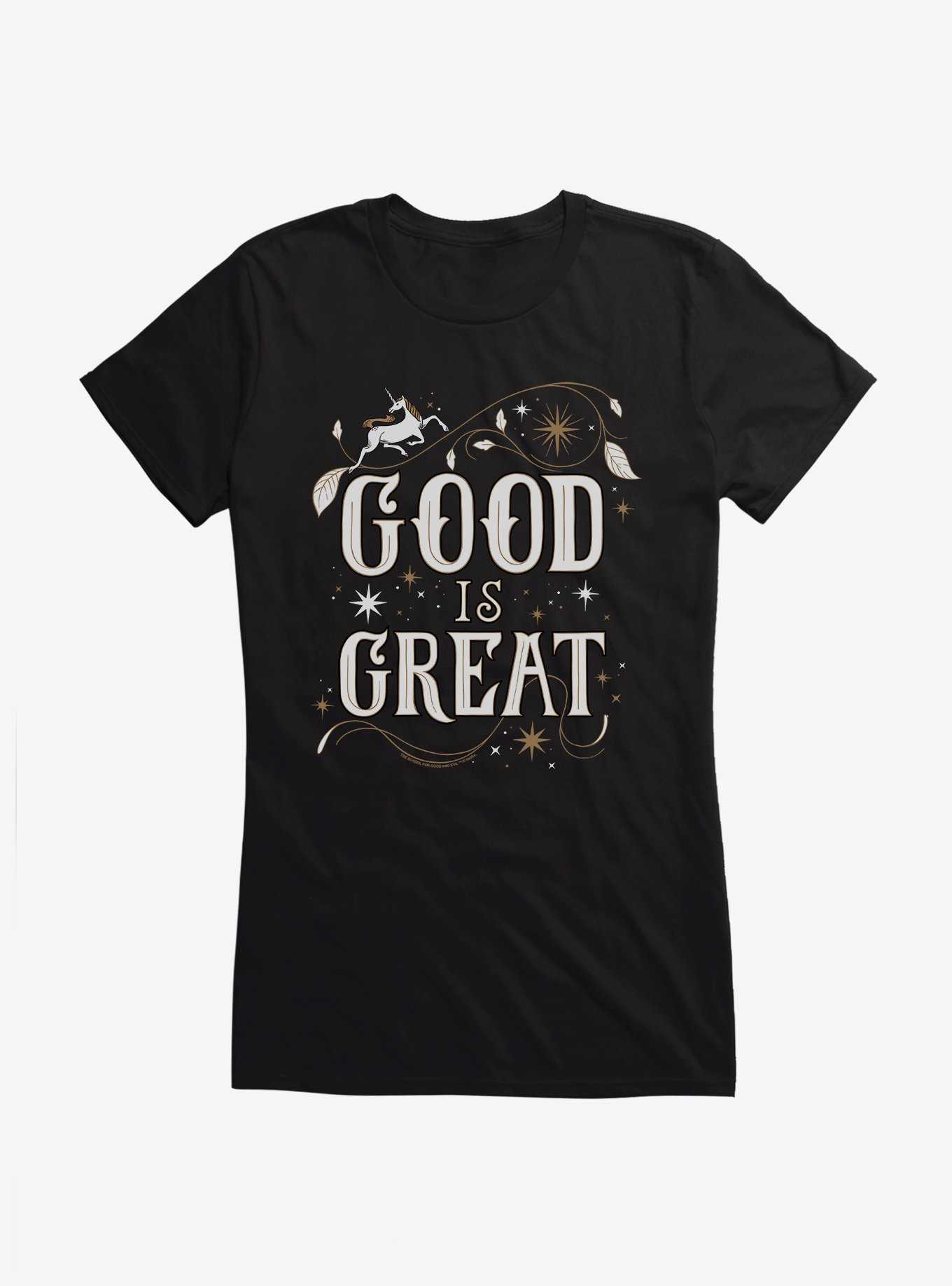 The School For Good And Evil Good Is Great Girls T-Shirt, , hi-res