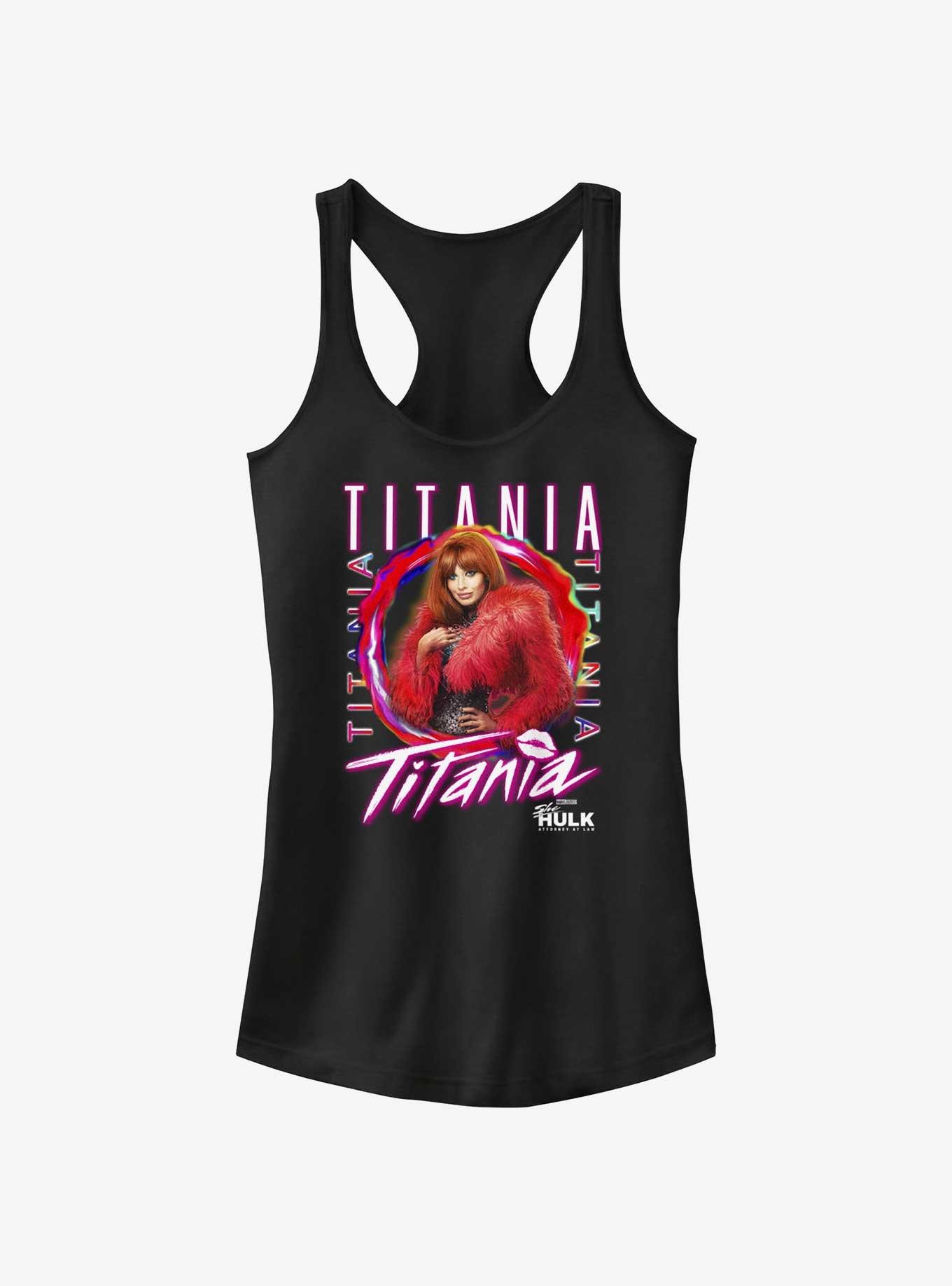 Marvel She-Hulk: Attorney At Law Titania Portrait Girls Tank, BLACK, hi-res