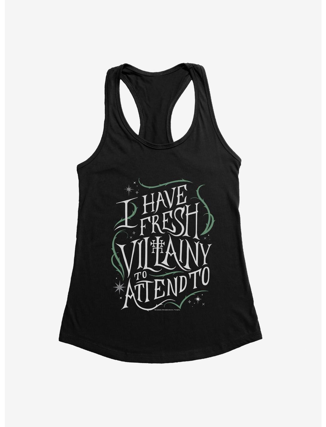 The School For Good And Evil Villainy Girls Tank, BLACK, hi-res