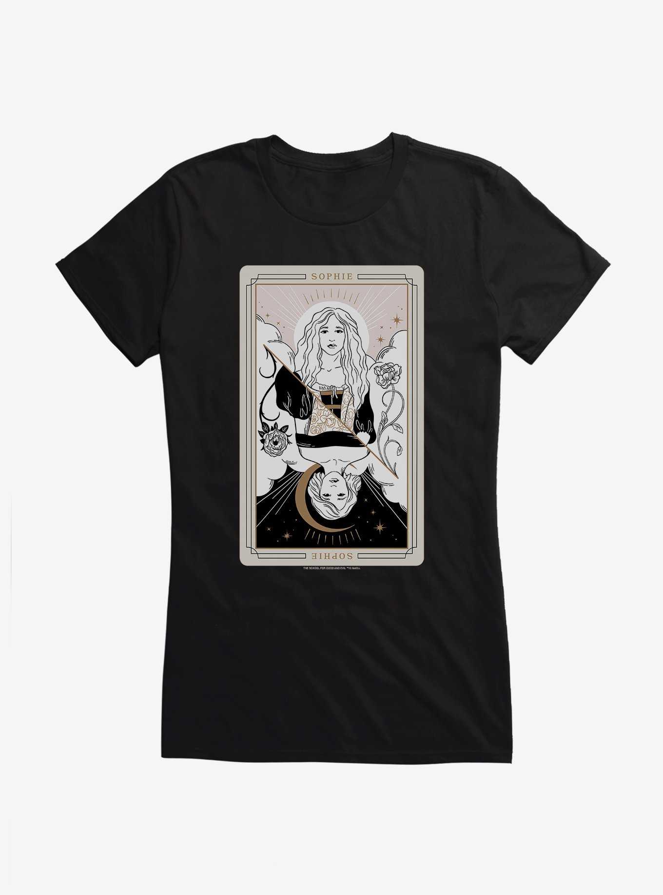The School For Good And Evil Sophie Tarot Card Girls T-Shirt, , hi-res