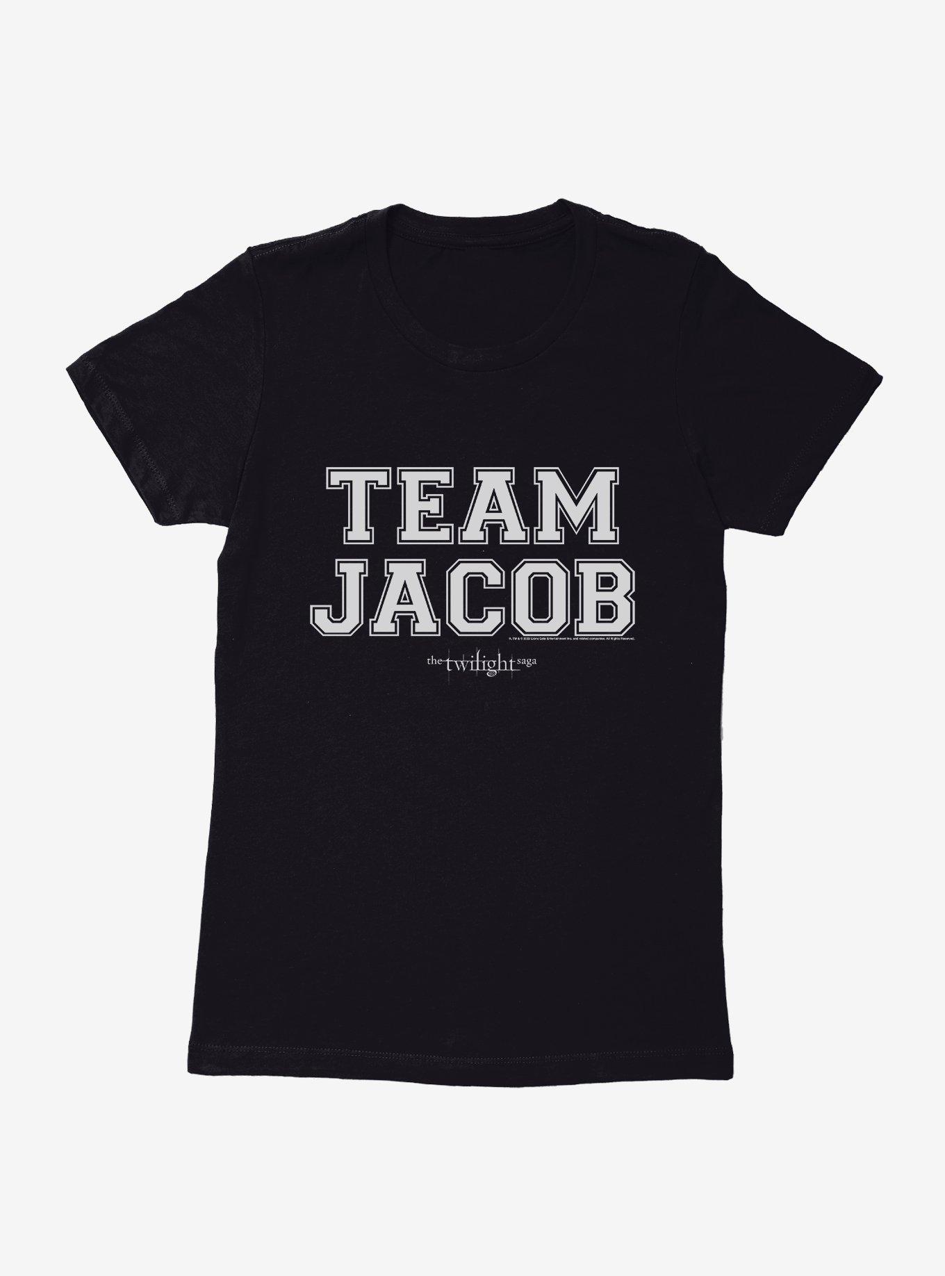 Twilight Team Jacob Collegiate Font Womens T-Shirt, , hi-res