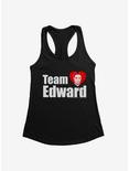 Twilight Team Edward Womens Tank Top, BLACK, hi-res