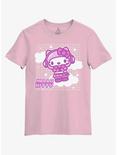 Hello Kitty Astro Grid Boyfriend Fit Girls T-Shirt, MULTI, hi-res