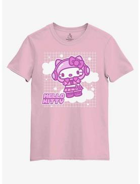 Plus Size Hello Kitty Astro Grid Boyfriend Fit Girls T-Shirt, , hi-res